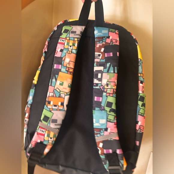 Minecraft Colorful Character Backpack - Picture 3 of 4